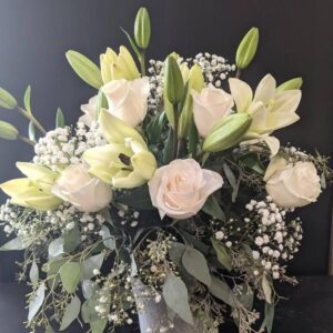 Le lys et rose douce